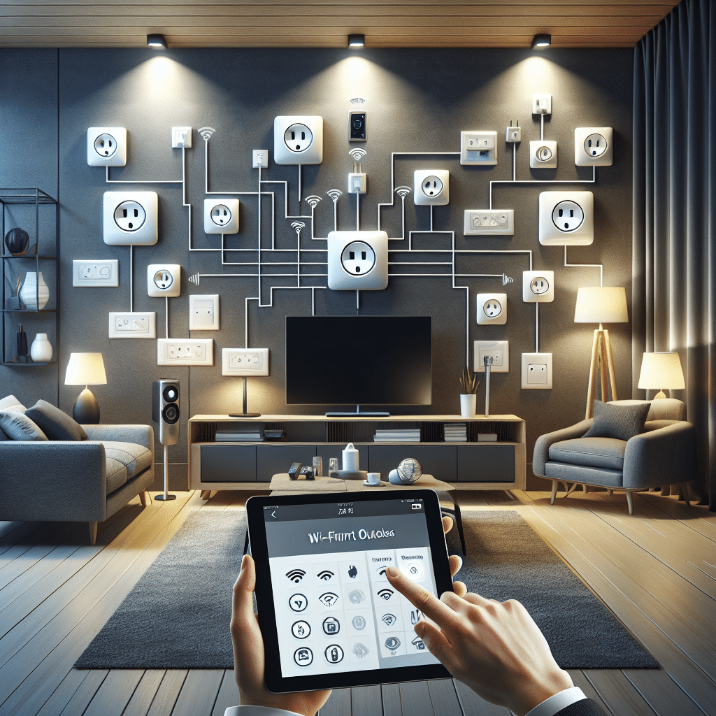 Wi-Fi smart outlets for home automation