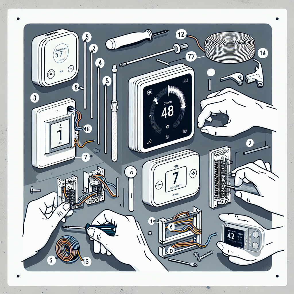 step-by-step guide to smart thermostat installation for beginners