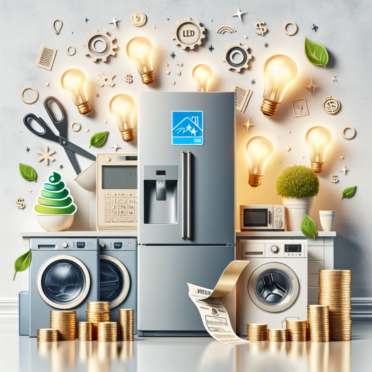 using energy-efficient appliances to cut costs