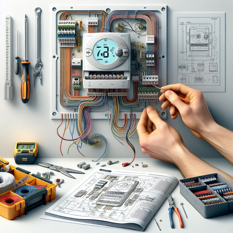 how to wire a smart thermostat correctly