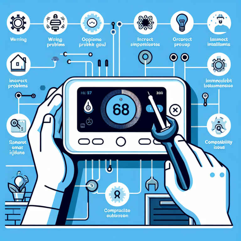 troubleshooting common smart thermostat installation issues