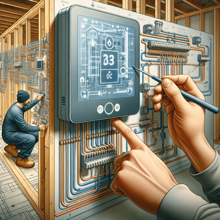 installing a smart thermostat with multiple heating zones