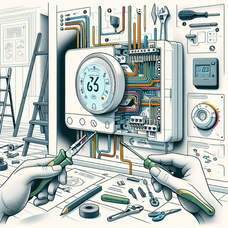 how to wire a smart thermostat correctly