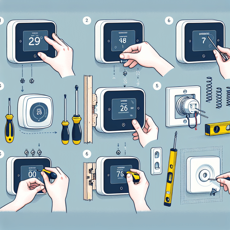 easy steps to install a smart thermostat