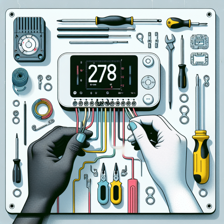 how to wire a smart thermostat correctly