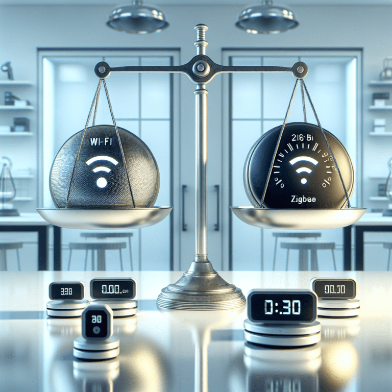 Wi-Fi vs Zigbee smart sensors for efficiency