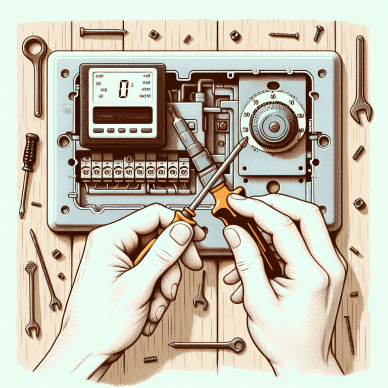 how to remove an old thermostat before installation