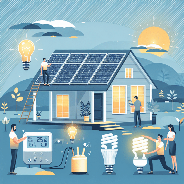 top tips to reduce home energy consumption