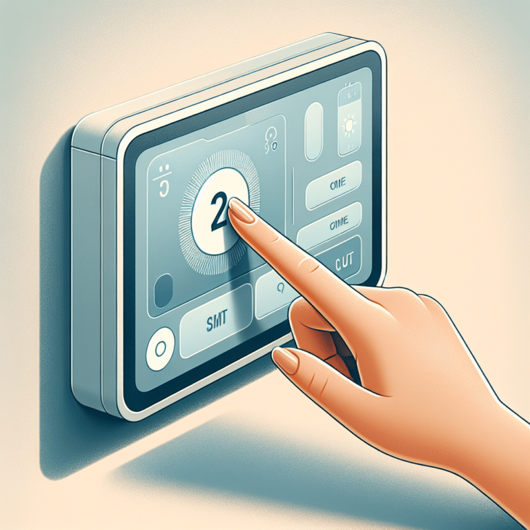 configuring settings on your new smart thermostat