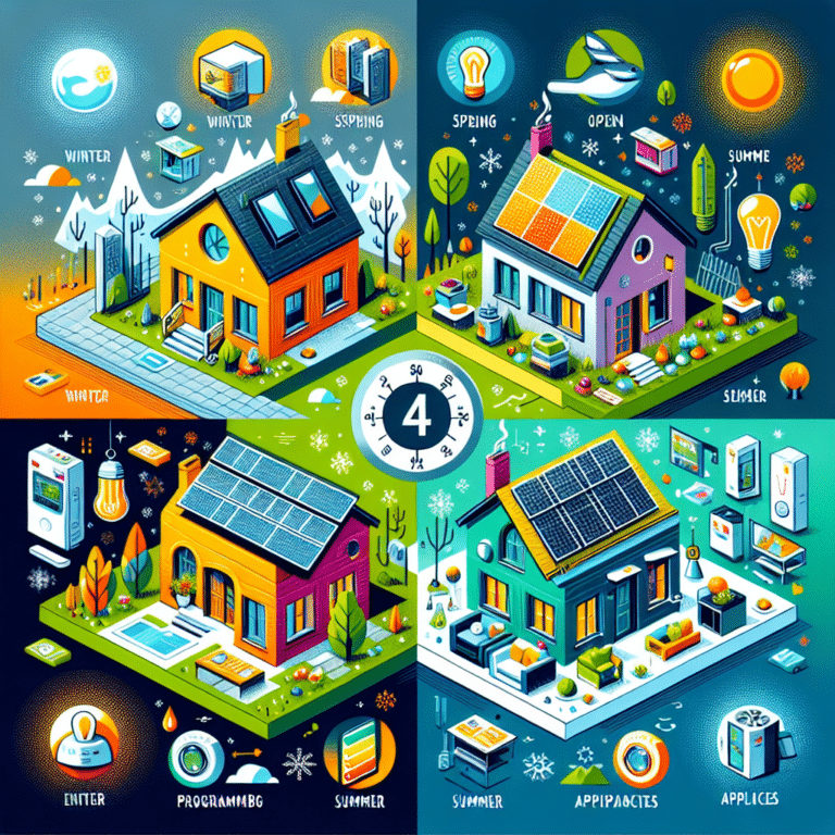 seasonal energy-saving tips for smart homes